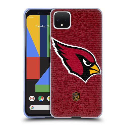 NFL Arizona Cardinals Logo Football Soft Gel Case for Google Pixel 4 XL
