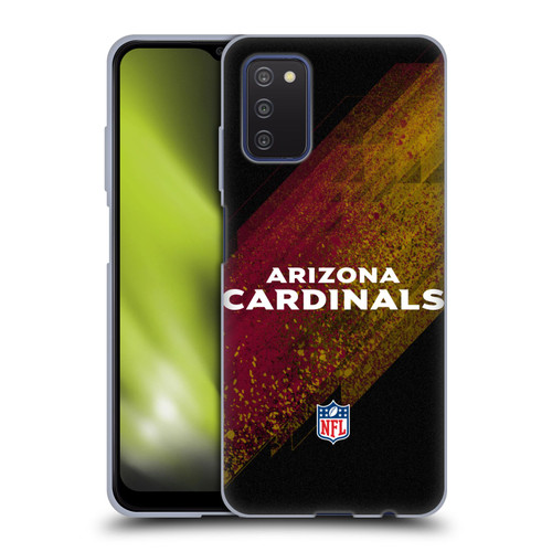 NFL Arizona Cardinals Logo Blur Soft Gel Case for Samsung Galaxy A03s (2021)