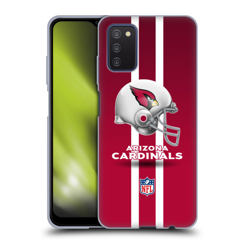 NFL Arizona Cardinals Logo Helmet Soft Gel Case for Samsung Galaxy A03s (2021)
