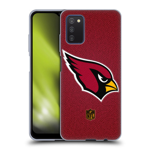 NFL Arizona Cardinals Logo Football Soft Gel Case for Samsung Galaxy A03s (2021)