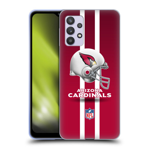NFL Arizona Cardinals Logo Helmet Soft Gel Case for Samsung Galaxy A32 5G / M32 5G (2021)