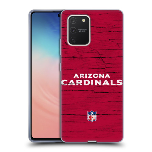 NFL Arizona Cardinals Logo Distressed Look Soft Gel Case for Samsung Galaxy S10 Lite