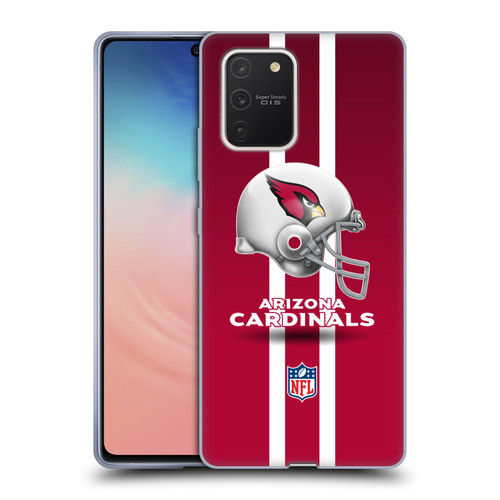 NFL Arizona Cardinals Logo Helmet Soft Gel Case for Samsung Galaxy S10 Lite