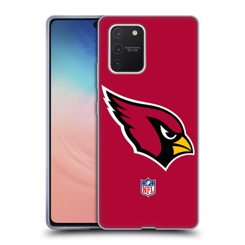 NFL Arizona Cardinals Logo Plain Soft Gel Case for Samsung Galaxy S10 Lite