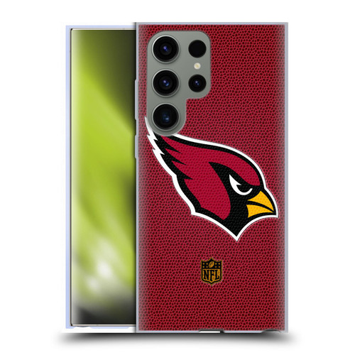 NFL Arizona Cardinals Logo Football Soft Gel Case for Samsung Galaxy S23 Ultra 5G