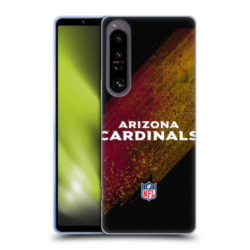 NFL Arizona Cardinals Logo Blur Soft Gel Case for Sony Xperia 1 IV