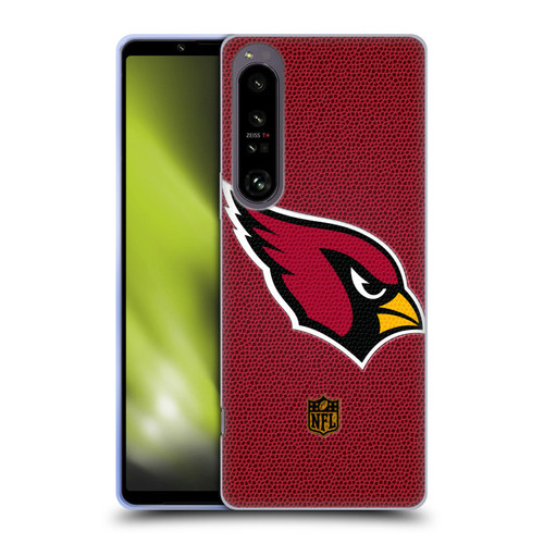NFL Arizona Cardinals Logo Football Soft Gel Case for Sony Xperia 1 IV