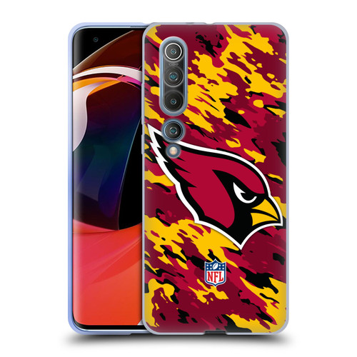 NFL Arizona Cardinals Logo Camou Soft Gel Case for Xiaomi Mi 10 5G / Mi 10 Pro 5G