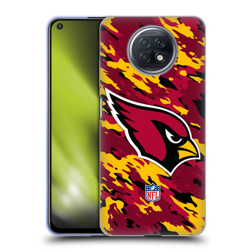 NFL Arizona Cardinals Logo Camou Soft Gel Case for Xiaomi Redmi Note 9T 5G