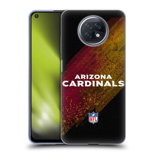 NFL Arizona Cardinals Logo Blur Soft Gel Case for Xiaomi Redmi Note 9T 5G