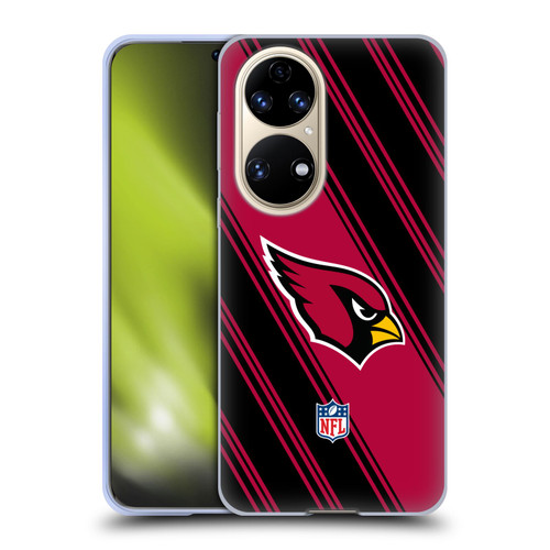 NFL Arizona Cardinals Artwork Stripes Soft Gel Case for Huawei P50