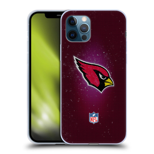 NFL Arizona Cardinals Artwork LED Soft Gel Case for Apple iPhone 12 / iPhone 12 Pro