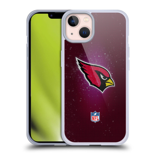 NFL Arizona Cardinals Artwork LED Soft Gel Case for Apple iPhone 13