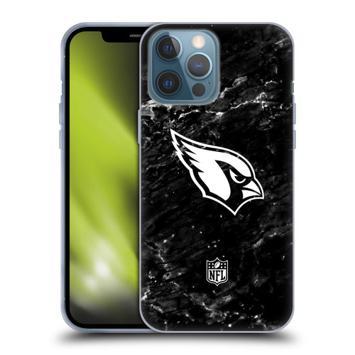 NFL Arizona Cardinals Artwork Marble Soft Gel Case for Apple iPhone 13 Pro Max