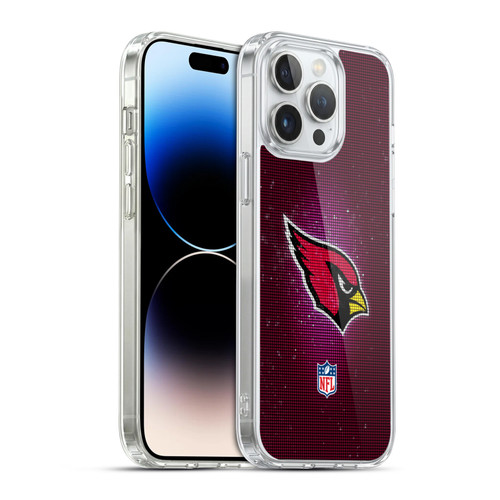NFL Arizona Cardinals Artwork LED Soft Gel Case for Apple iPhone 14 Pro Max & MagSafe