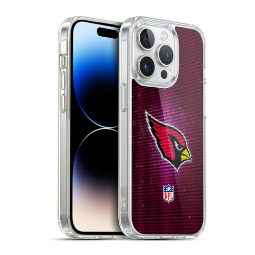 NFL Arizona Cardinals Artwork LED Soft Gel Case for Apple iPhone 14 Pro & MagSafe