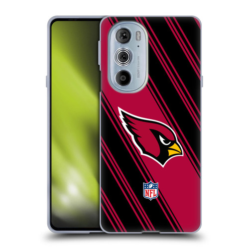 NFL Arizona Cardinals Artwork Stripes Soft Gel Case for Motorola Edge X30