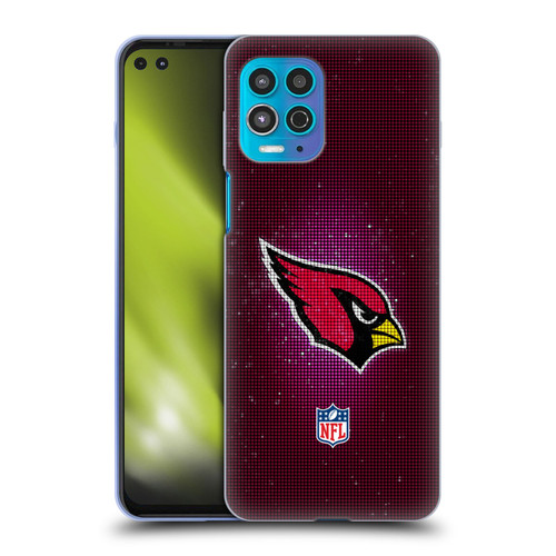 NFL Arizona Cardinals Artwork LED Soft Gel Case for Motorola Moto G100