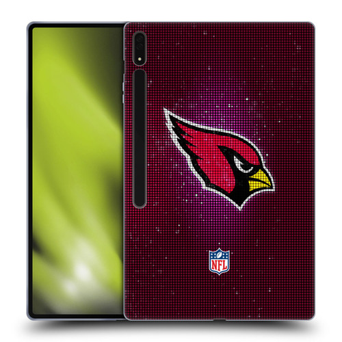 NFL Arizona Cardinals Artwork LED Soft Gel Case for Samsung Galaxy Tab S8 Ultra