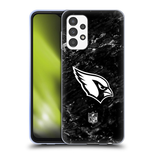 NFL Arizona Cardinals Artwork Marble Soft Gel Case for Samsung Galaxy A13 (2022)