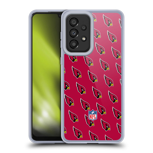 NFL Arizona Cardinals Artwork Patterns Soft Gel Case for Samsung Galaxy A33 5G (2022)