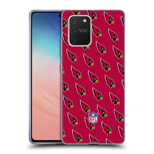 NFL Arizona Cardinals Artwork Patterns Soft Gel Case for Samsung Galaxy S10 Lite