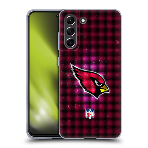 NFL Arizona Cardinals Artwork LED Soft Gel Case for Samsung Galaxy S21 FE 5G