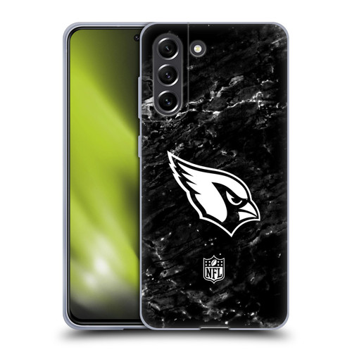 NFL Arizona Cardinals Artwork Marble Soft Gel Case for Samsung Galaxy S21 FE 5G