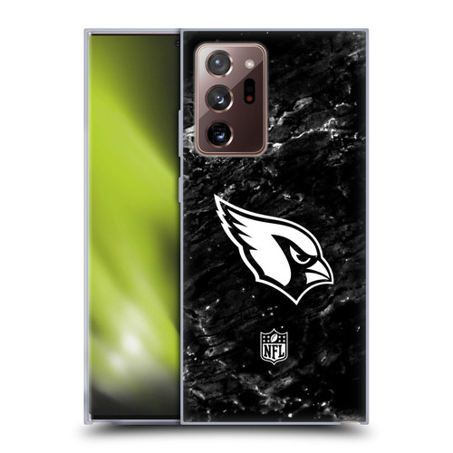NFL Arizona Cardinals Artwork Marble Soft Gel Case for Samsung Galaxy Note20 Ultra / 5G