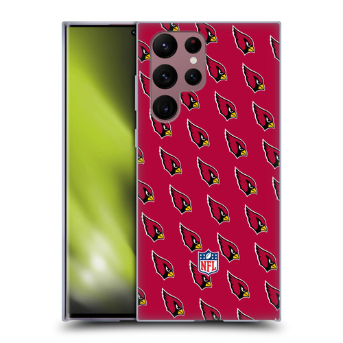 NFL Arizona Cardinals Artwork Patterns Soft Gel Case for Samsung Galaxy S22 Ultra 5G
