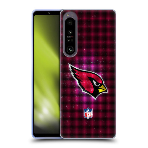 NFL Arizona Cardinals Artwork LED Soft Gel Case for Sony Xperia 1 IV