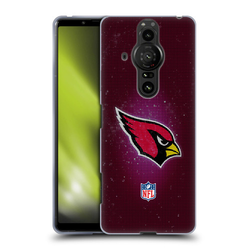 NFL Arizona Cardinals Artwork LED Soft Gel Case for Sony Xperia Pro-I