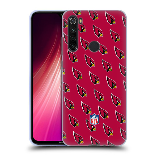 NFL Arizona Cardinals Artwork Patterns Soft Gel Case for Xiaomi Redmi Note 8T