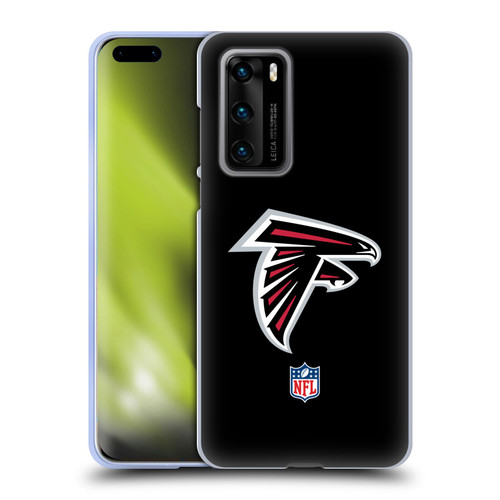 NFL Atlanta Falcons Logo Plain Soft Gel Case for Huawei P40 5G