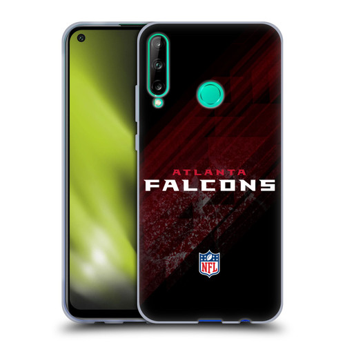 NFL Atlanta Falcons Logo Blur Soft Gel Case for Huawei P40 lite E