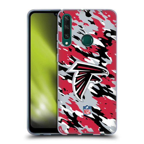 NFL Atlanta Falcons Logo Camou Soft Gel Case for Huawei Y6p