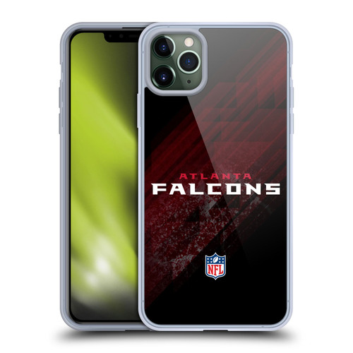 NFL Atlanta Falcons Logo Blur Soft Gel Case for Apple iPhone 11 Pro Max