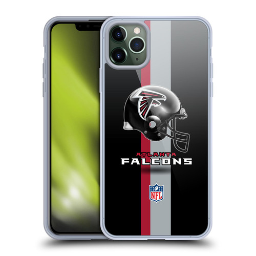 NFL Atlanta Falcons Logo Helmet Soft Gel Case for Apple iPhone 11 Pro Max