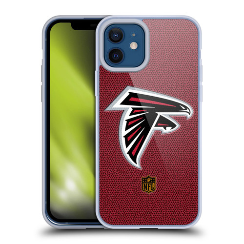 NFL Atlanta Falcons Logo Football Soft Gel Case for Apple iPhone 12 / iPhone 12 Pro