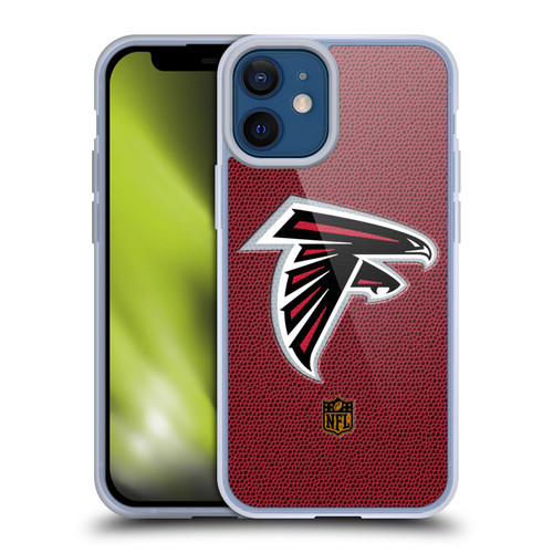 NFL Atlanta Falcons Logo Football Soft Gel Case for Apple iPhone 12 Mini