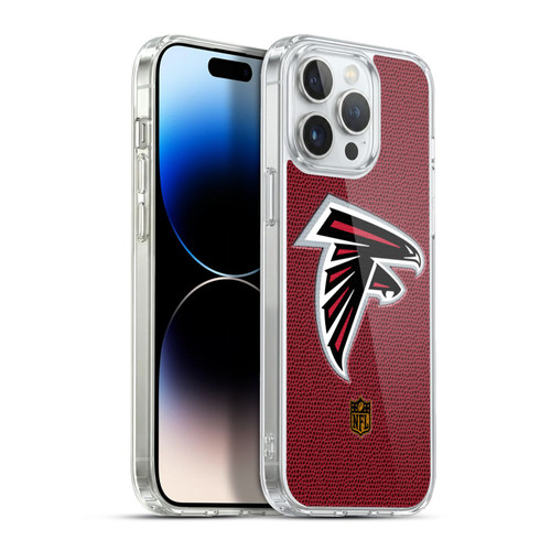 NFL Atlanta Falcons Logo Football Soft Gel Case for Apple iPhone 13 Pro Max & MagSafe