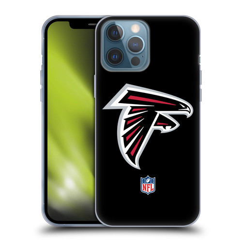 NFL Atlanta Falcons Logo Plain Soft Gel Case for Apple iPhone 13 Pro Max