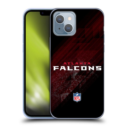 NFL Atlanta Falcons Logo Blur Soft Gel Case for Apple iPhone 14