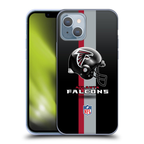 NFL Atlanta Falcons Logo Helmet Soft Gel Case for Apple iPhone 14