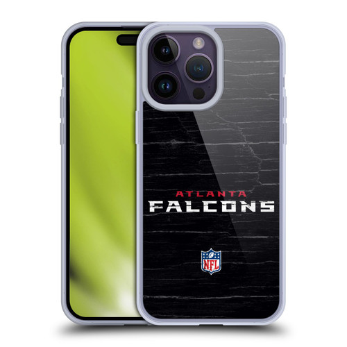 NFL Atlanta Falcons Logo Distressed Look Soft Gel Case for Apple iPhone 14 Pro Max