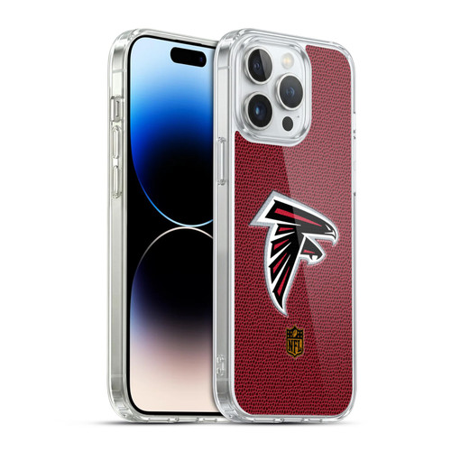 NFL Atlanta Falcons Logo Football Soft Gel Case for Apple iPhone 14 Pro Max & MagSafe