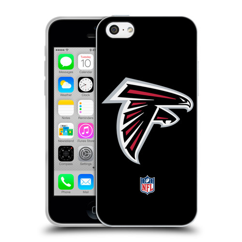 NFL Atlanta Falcons Logo Plain Soft Gel Case for Apple iPhone 5c