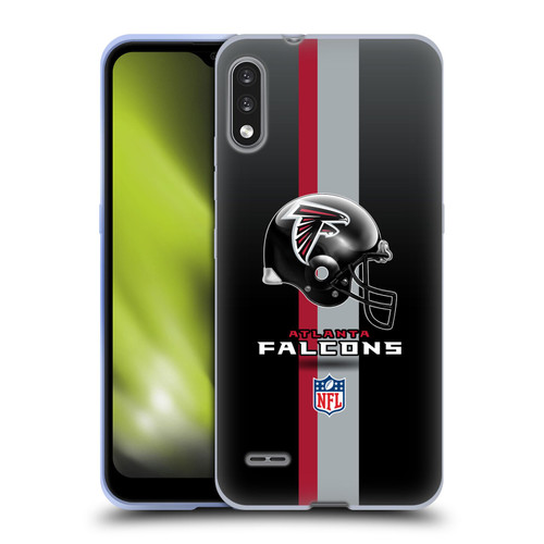 NFL Atlanta Falcons Logo Helmet Soft Gel Case for LG K22