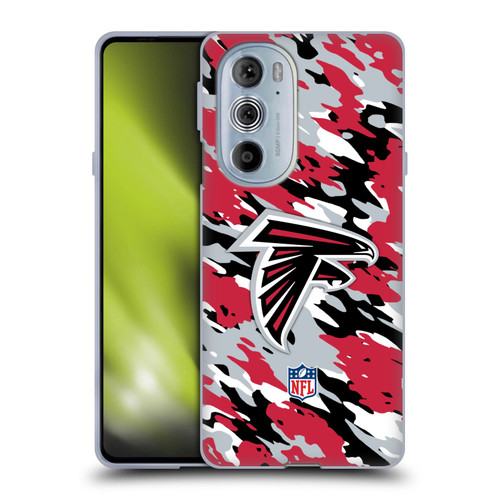 NFL Atlanta Falcons Logo Camou Soft Gel Case for Motorola Edge X30