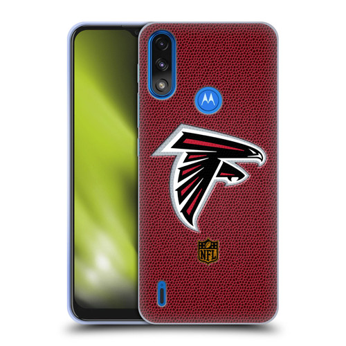 NFL Atlanta Falcons Logo Football Soft Gel Case for Motorola Moto E7 Power / Moto E7i Power